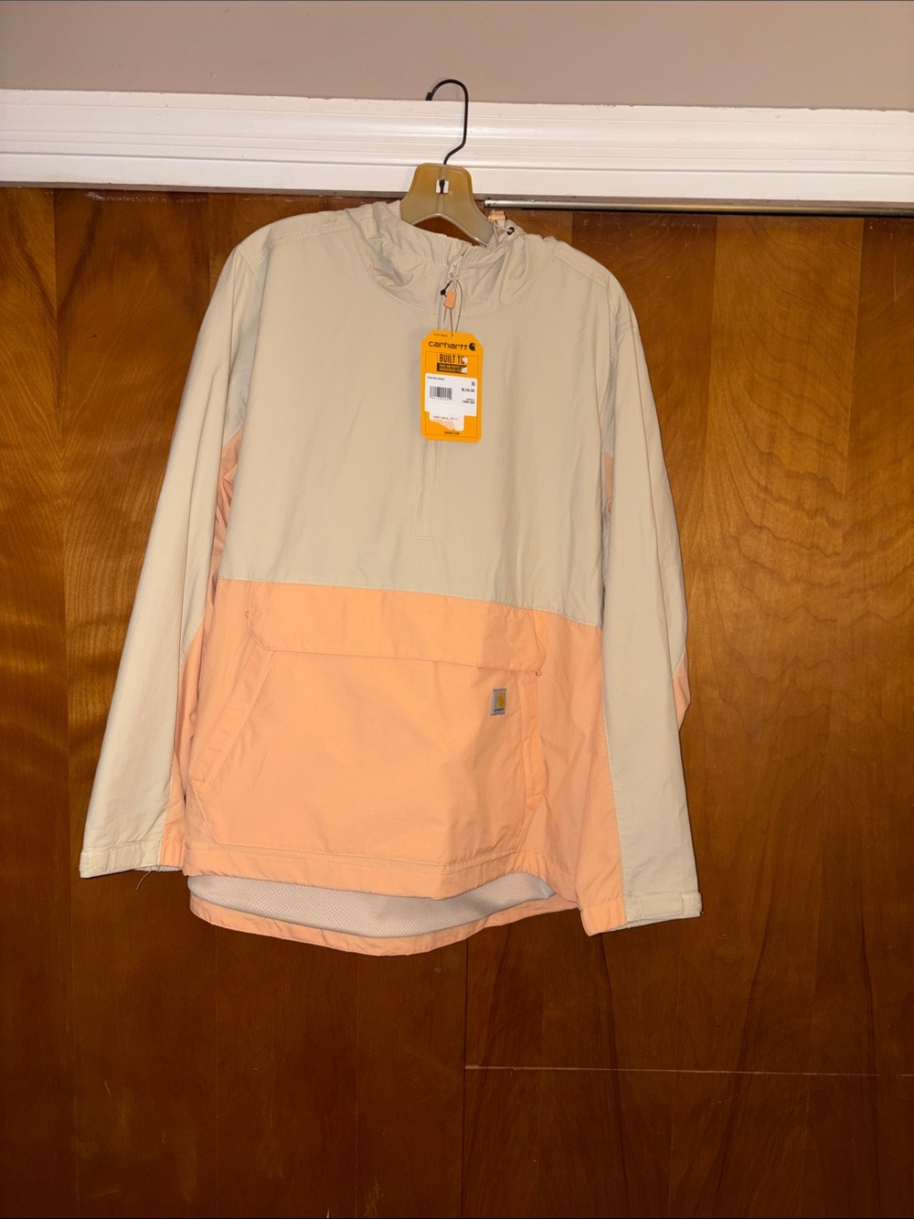 Carhartt Women's Loose Fit Lightweight Packable Anorak Rain Defender NWT